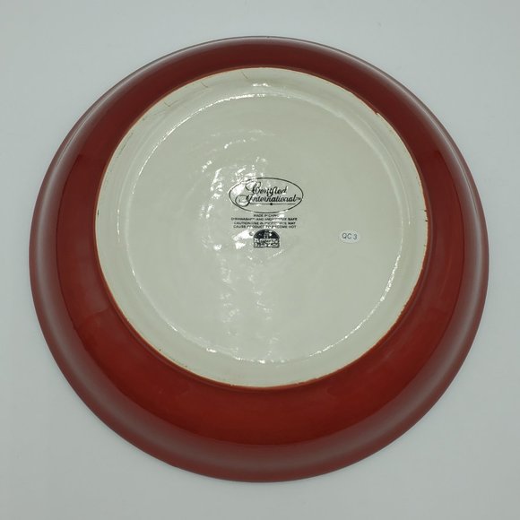 Certified International Susan Winget Avignon Morning Rooster 9" Pasta Bowl - Picture 5 of 6